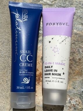 Kenra CC Cream & Foxybae Hair Mask 1 oz Each